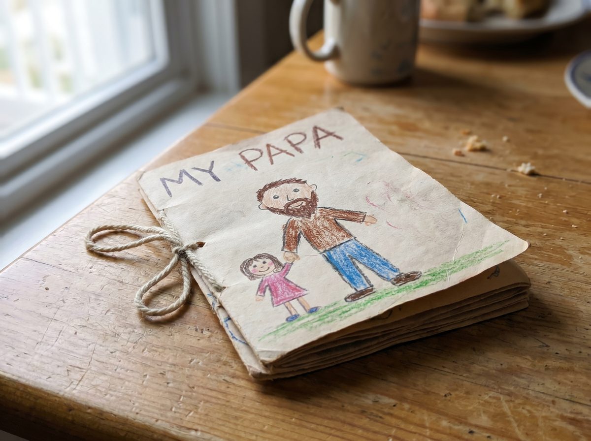 Vaderdag knutselen boekje voor papa kleuters groep 1 2 zelf maken