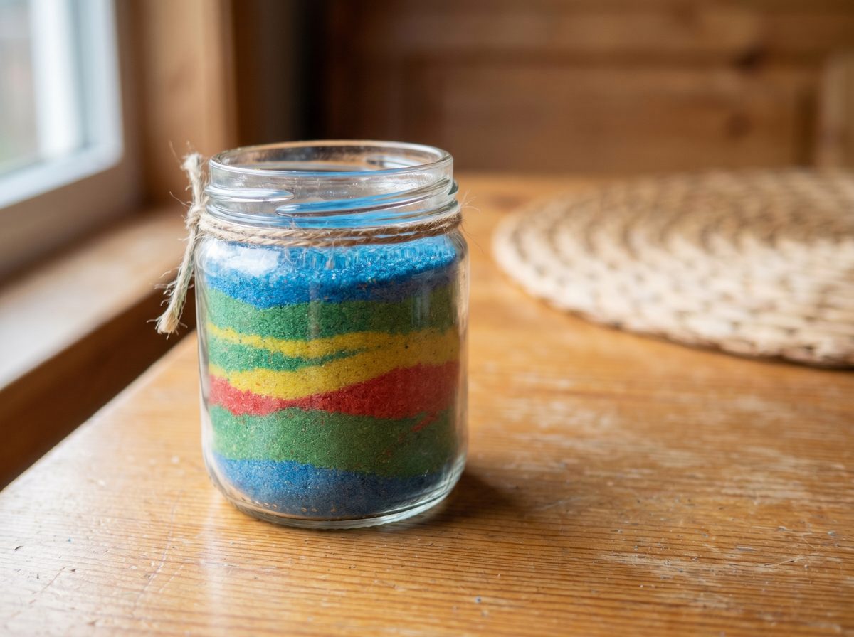 Zandkunst knutselen voor zomer knutselen kleuters
